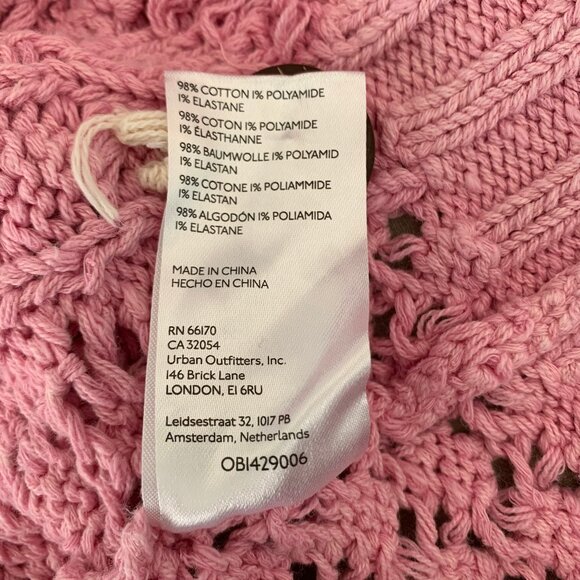 Anthropologie PILCRO Cable Knit Cropped Cardigan Sweater - Picture 6 of 6